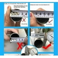 thumbnail image 2 of 10pcs Pvc Round Pipe Plug Black 10-76mm Inner Hole Dust Cover Furniture Leg Plug Chair Blanking End Caps Protector Hardware A, 2 of 5