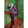 thumbnail image 2 of Toulouse-Lautrec, Henri 14x18 White Modern Wood Framed Museum Art Print Titled - Portrait Of MSamary, 2 of 4