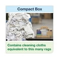 thumbnail image 6 of 16.34 x 14 1-Ply Industrial Cleaning Cloths - Gray (210/Carton), 6 of 8