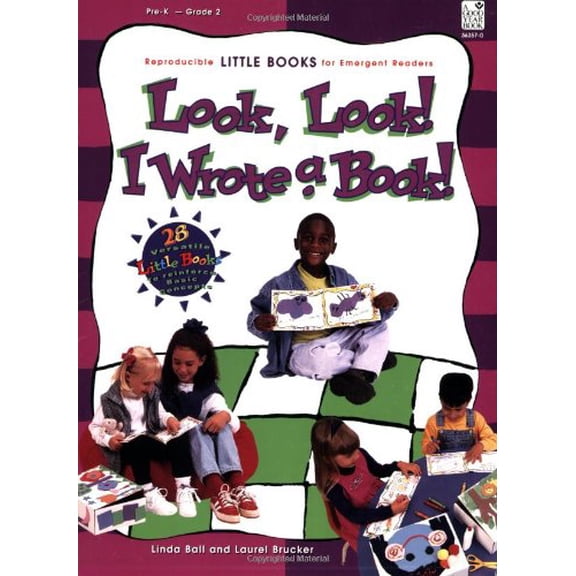 Pre-Owned Look, Look, I Wrote a Book: Reproducible Little Books for Emergent Readers Paperback