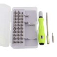 thumbnail image 1 of 32 In 1 Interchangeable Multipurpose Mini Screwdriver Set | Magnetic Slot Wrench Bits Repair Tools Kit | Combination Screwdriver Set For Home Appliance, Laptop, Mobile, Computer Repair, 1 of 5
