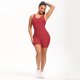 thumbnail image 2 of Gibobby Pantalones de Casuales Pantalones de yoga de cintura alta para ejercicio de levantamiento de cadera de burbujas para mujer(Rojo， M), 2 of 5