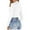 White, variant on Aoochasliy Bodysuits for Women Clothes Valentine's Day Mock Printing Trendy Turtle Neck Tops Long Sleeve Bodysuit Jumpsuit