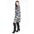 thumbnail image 3 of Vestido camisero letras Roman Fashion /Juvenil, 1008 (Negro) negro CH, 3 of 6
