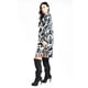 thumbnail image 3 of Vestido camisero letras Roman Fashion /Juvenil, 1008 (Negro) negro G, 3 of 6