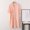 Hot Pink, variant on Aueoe Womens Pajama Sets Womens Robes Long Women's Fashion Robe Bathrobe Three Quarter Sleeve Soft Autumn Pajamas Clearance