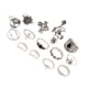thumbnail image 3 of 1 set 14pcs bohemia retro anillos dedo aleación de la vendimia anillos de dedo (plata), 3 of 6