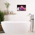 thumbnail image 2 of ZHONGYUTONG Spa Bathroom Wall Decor Purple Lavender Flowers Candles Towel Canvas Picture Prints Zen Relaxing Artwork for Yoga Meditation Room Framed (28.00" x 42.00"), 2 of 6