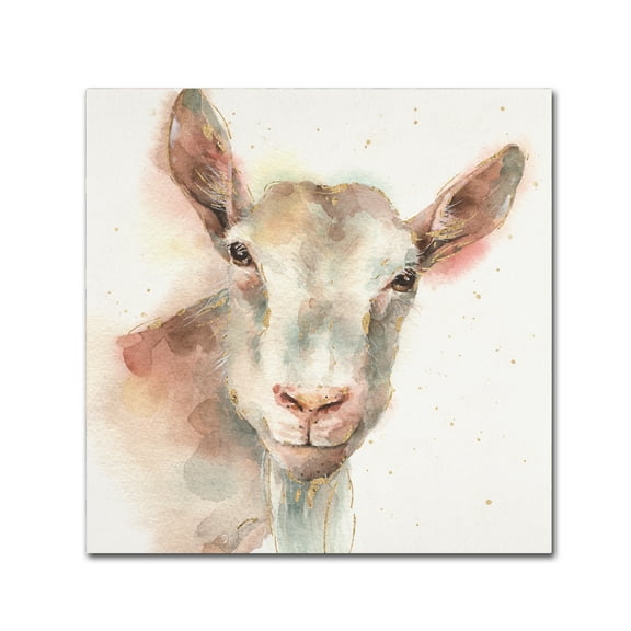 Trademark Fine Art 'Farm Friends I' Canvas Art by Lisa Audit