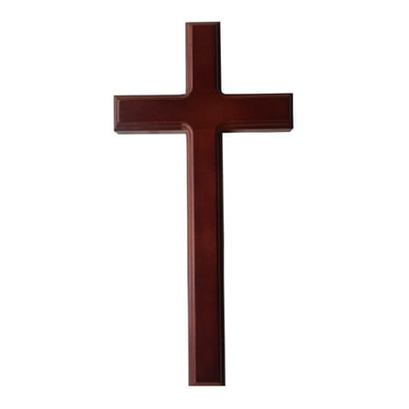 

Sardfxul for Cross Pendant 32cm Solid Wood Jesus Christ for Cross Wall Mounted Ornament for Home Church Ritual Holding Decorati