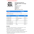 thumbnail image 2 of Rear Brake Pad and Rotor Kit - Compatible with 2007 - 2012 Dodge Caliber 2008 2009 2010 2011, 2 of 2