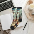 thumbnail image 6 of KLL Tribal Futuristic Warrior Print Cool Socks Men's Women's Crew Socks Funny Crazy Novelty Stockings, 6 of 7
