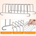 thumbnail image 3 of Raindrops 2Pcs Rectangular Air Fryer Toast Rack Stainless Steel for Kitchen Cooking Use, 3 of 8