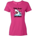 thumbnail image 3 of Inktastic Shark Holly Jawly Christmas Women's T-Shirt, 3 of 5