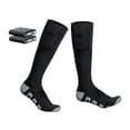 thumbnail image 3 of Calcetines Térmicos Recargables Con Calefacción Y Aislamiento Para Senderismo, Ciclismo Al Aire Libre, Color Negro, 3 of 8