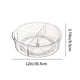 thumbnail image 3 of Organizador de Especias Giratorio de 360° con Rejillas Transparentes, Multiusos para Cocina y Tocador, Ideal para Condimentos, Cosméticos y Refrigerios, 30 X 30 Cm., 3 of 6