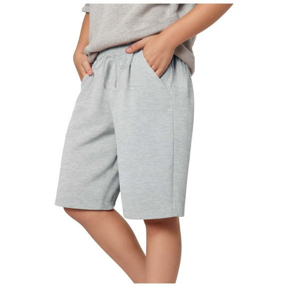 Gubotare Baby Boy Soccer Shorts Boy's Graphic Shorts High Waisted Bobo Shorts Casual Summer Shorts with Pocket Size 4T 5T (Grey,4-5 Years)