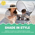 thumbnail image 5 of Go with Me Venture Portable Chair | Indoor and Outdoor | Sun Canopy | 3 Child Growth Stages | Moss Bud Green, 5 of 6