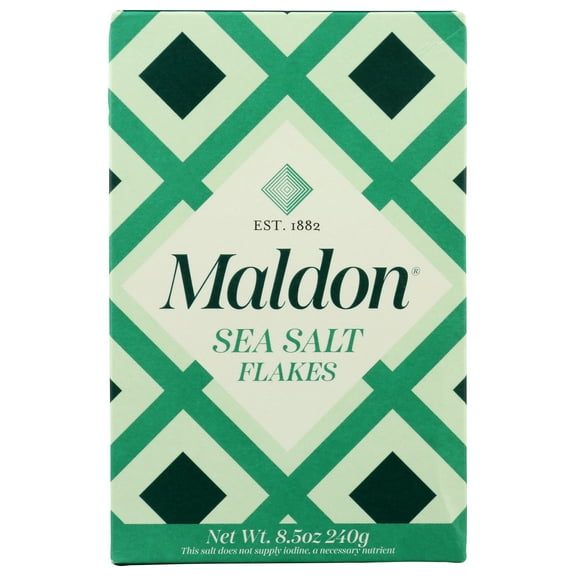 Pack of 12, Maldon Sea Salt Flakes, 8.5 oz