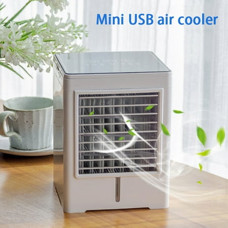 

Portable Air Conditioner Desktop Mini Air Conditioner Ice Air Cooler Fan for Home Office Room New