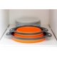 thumbnail image 5 of Colander Set - 2 Collapsible Colanders (Strainers) Set - Includes 2 Folding Strainers Sizes 8" - 2, 5 of 5