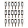 thumbnail image 1 of 18 Piezas Juego Plano Selleta de Puente de Guitarra Electrica para Reemplazo de Guitarra Strat Tele, 1 of 5