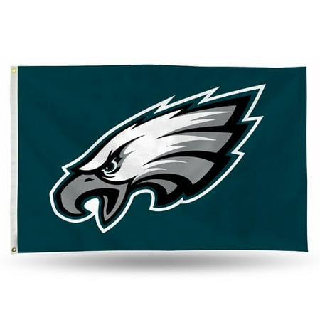 - Rico Industries NFL 3' x 5' Banner Flag, Philadelphia Eagles