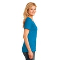 thumbnail image 3 of Port & Company ® Ladies Core Cotton V-Neck Tee. LPC54V, 3 of 6