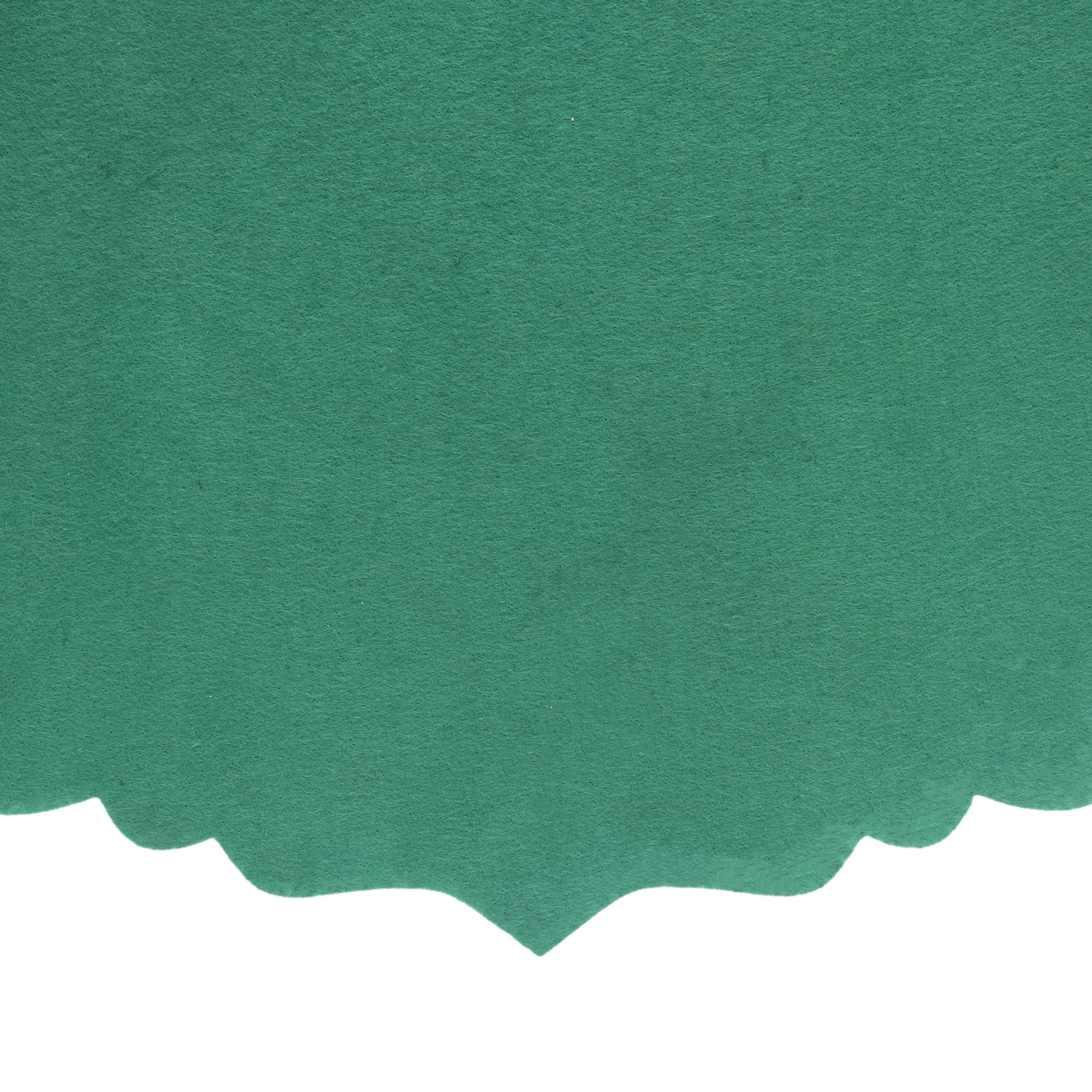 Felt Scalloped Christmas Tree Skirt, Green, 48", by Holiday Time