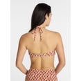 thumbnail image 3 of Time and Tru Women's and Women's Plus O Ring Bandeau Bikini Top, Sizes XS-3X, 3 of 5