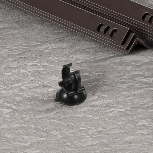FELTECHELECTR 12Ud Clips Con Ventosa Para Acuario Soporte Negro Para Mangueras Y Tuberías De Pecera