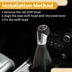 thumbnail image 4 of Unique Bargains Pomo de Cambio Manual de 5 Velocidades con Cubierta - Pomo de Cambio de Palanca - para VW Golf MK7 2013-2018 Plástico 1 Pc, 4 of 6