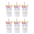 thumbnail image 1 of MasteelfCA 24Pcs Decorative Popcorn Snack Boxes Premium Paper Rainbow Unicorn Pattern Candy Treat Boxes Popcorn Container for Baby Shower Birthday Party, 1 of 7