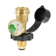 thumbnail image 4 of Adaptateur de Réservoir de Propane avec Manomètre Métal Durable Chauffe-Tondeur Convertit, 4 of 9