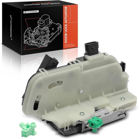 A-Premium Door Latch Lock Actuator Compatible with Ford & Lincoln Vehicles - For F-150 09-14, Explorer 11-19, Taurus 10-19, Mark LT 10-14, MKS 09-16, Police Interceptor Sedan/Utility - Rear Driver