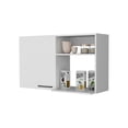 thumbnail image 3 of HomeRoots 518042 39 in. Accent Cabinet with Two Shelves, White, 3 of 5