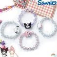 thumbnail image 2 of Kawaii Sanrio Kuromi Cinnamoroll MyMelody Bracelet Super Fairy Sweet Couple Crystal Bracelet Beaded Hand Rope Head Rope Girl Toy, 2 of 18