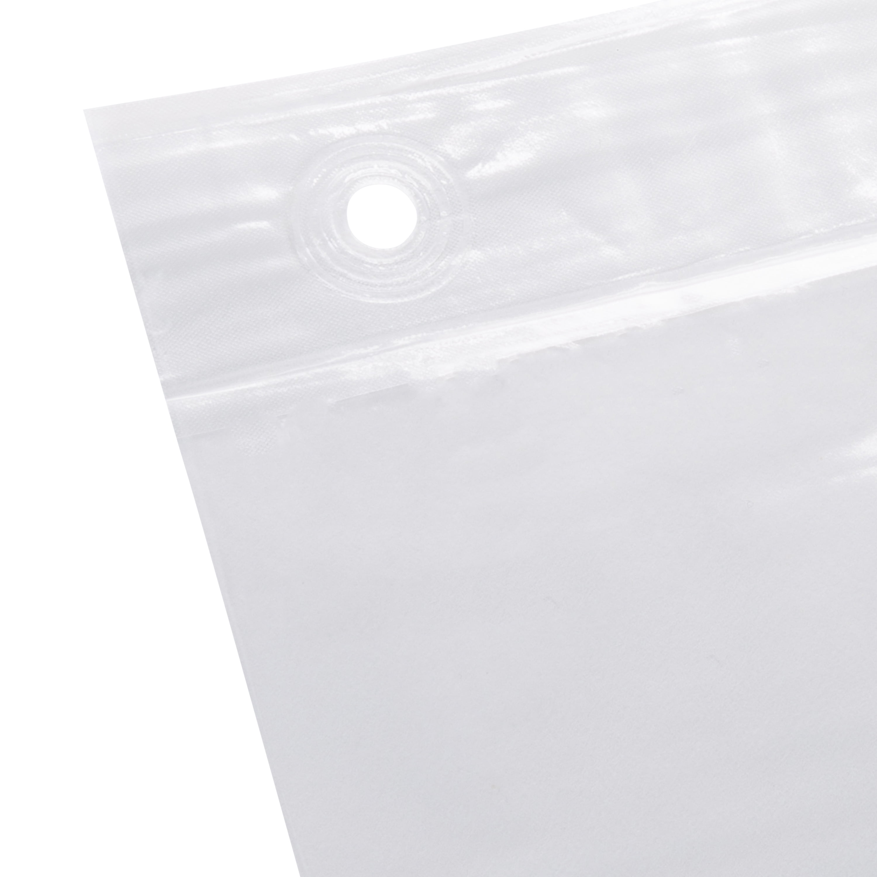 Bath Bliss PVC Shower Liner in Clear
