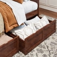 thumbnail image 6 of AFI Acadia Wood Twin Size Daybed Frame with 2 Storage Drawers Walnut, 6 of 16
