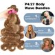 thumbnail image 4 of Extensiones de cabello Luduna Body Wave 100% virgen brasileña, 4 of 6