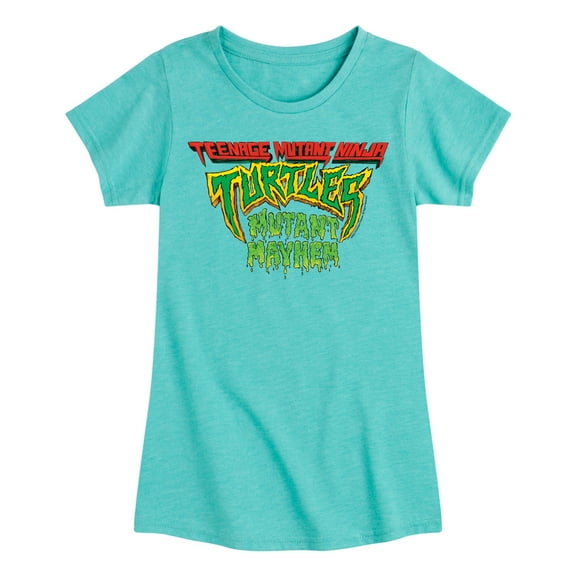 Teenage Mutant Ninja Turtles: Mutant Mayhem - Movie Logo - Toddler And Youth Girls Short Sleeve Graphic T-Shirt