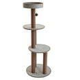 thumbnail image 5 of Two by Two Pine 59-inch Deluxe Cat Tower and Playground, 5 of 12