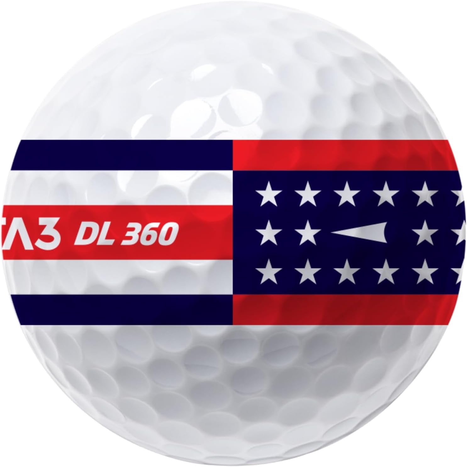 Volvik Vista3 360° USA Patriot Edition Golf Balls (One Dozen)
