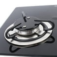 thumbnail image 5 of Mkyiongou LPG Cooktop Stainless Steel Boat Caravan RV Camper 2 Burners LPG Gas Stove Hob, 5 of 9