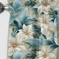 thumbnail image 4 of Designart "Symphony Of The Coastal Tropics II" Tropical Blackout Curtain Single Panel, 4 of 4