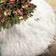 thumbnail image 5 of Vestido de árbol de Navidad de felpa de color blanco puro Vestido de árbol de felpa Vestido de árbol de pelo largo de color blanco puro Delantal de Navidad, 5 of 5