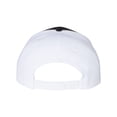 thumbnail image 3 of Richardson Unisex 312 Twill-Back Trucker Adjustable Backstrap Baseball Cap, Split Black/White, One Size Fits Most, 3 of 5