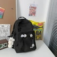 thumbnail image 2 of Cute Aesthetic Backpack for Anyone Travel Daypack Bear Pin Pack Bags, 2 of 6
