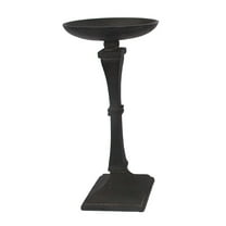 A and B Home A&B Home Fabius 13-inch Matte Black Metal Candle Holder