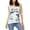 Ivory, variant on True Vintage Womens C'est La Vie Tank Top, White, Large